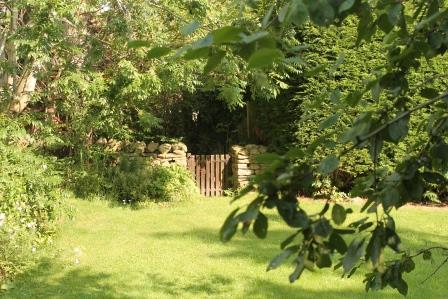 Orchard at Flax Mill holiday cottage Yorkshire Dales