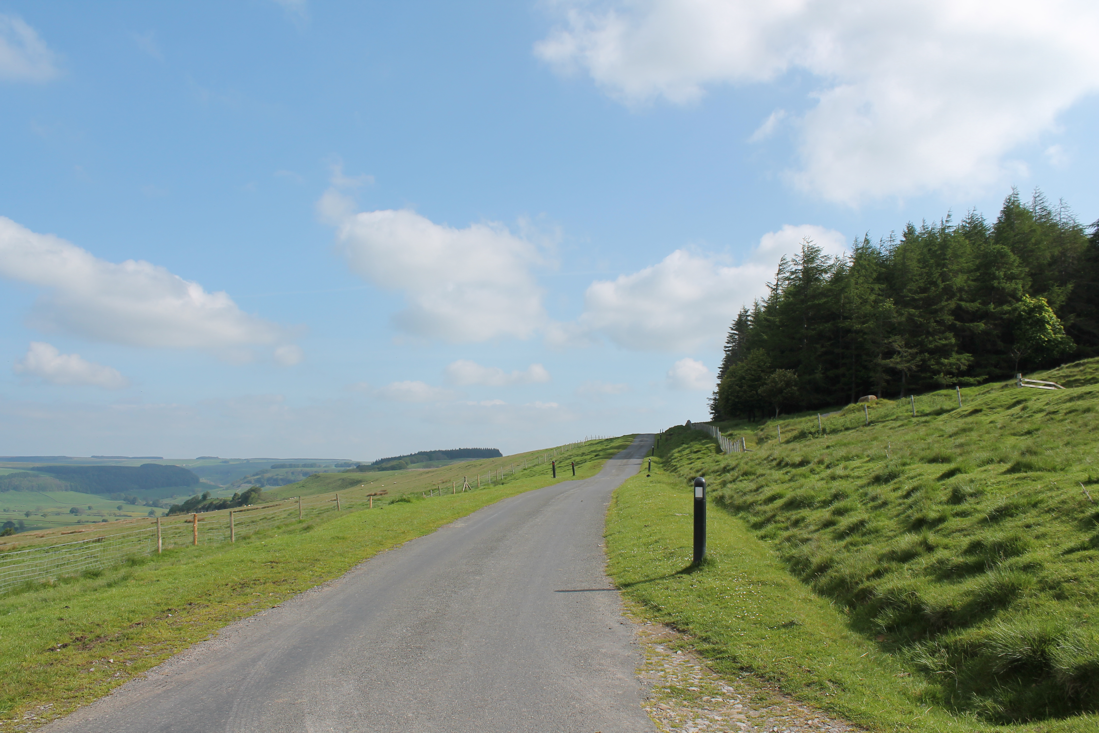 Driving over to Redmire